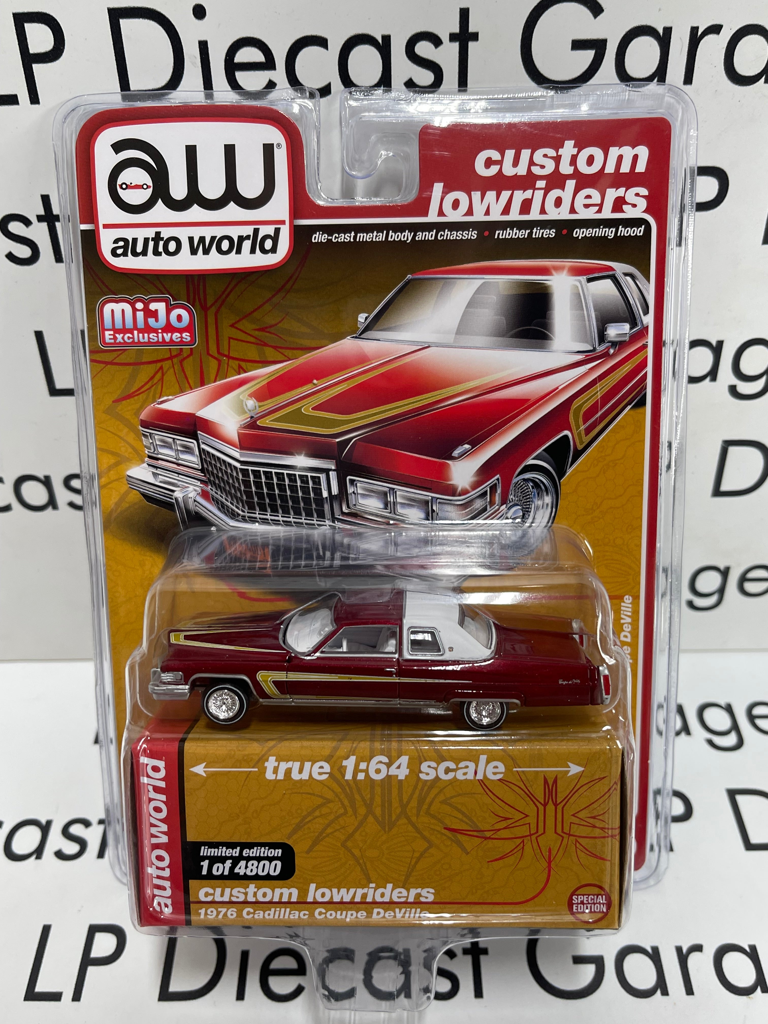 Auto World 1976 Cadillac Coupe DeVille Raw Chase (MIKE1) 2024