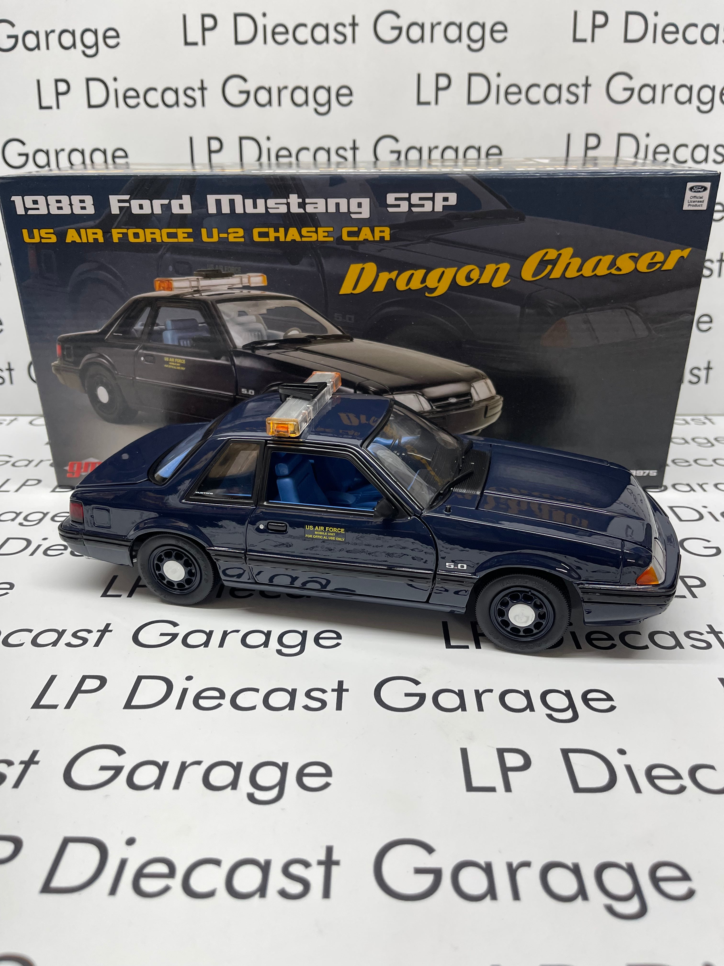 GMP 1988 Ford Mustang SSP US Air Force U2 Dragon Chaser 18975 1 of