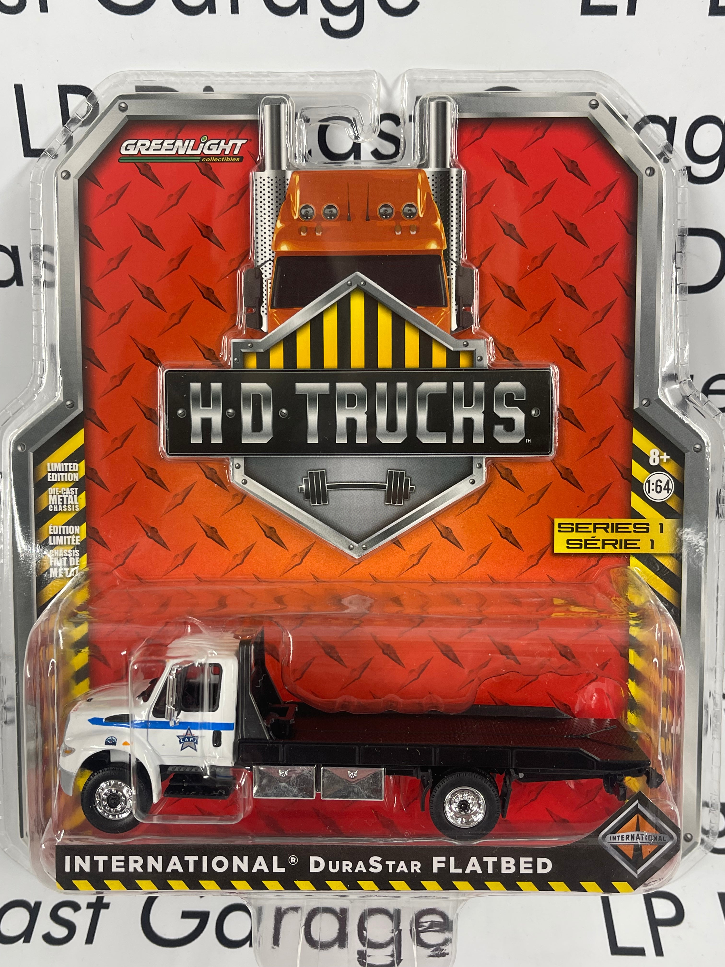 International Flatbed Tow Truck Diecast Model Truck