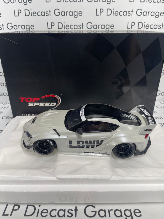 TOP SPEED Toyota GR Supra LB Works 1:18 Resin NOT Diecast