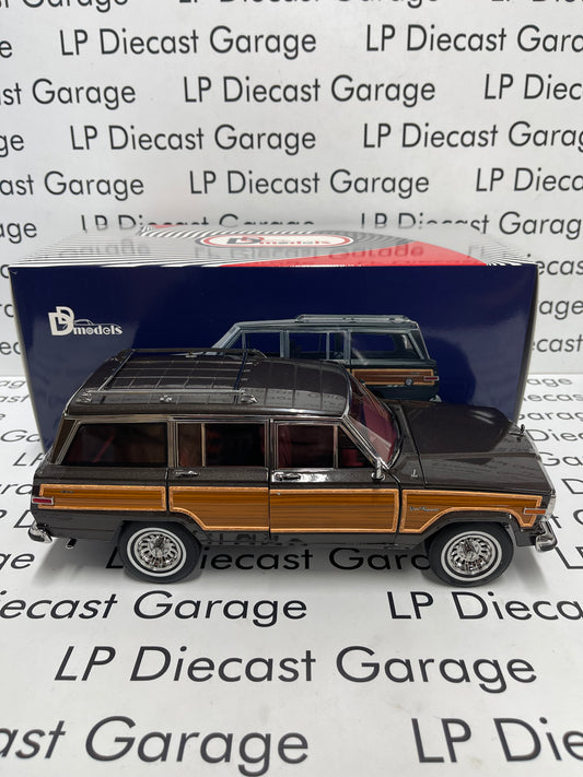 DD Models 1991 Jeep Grand Cherokee Dover Gray Metallic Woody 1:18 Diecast AUTOart Mold