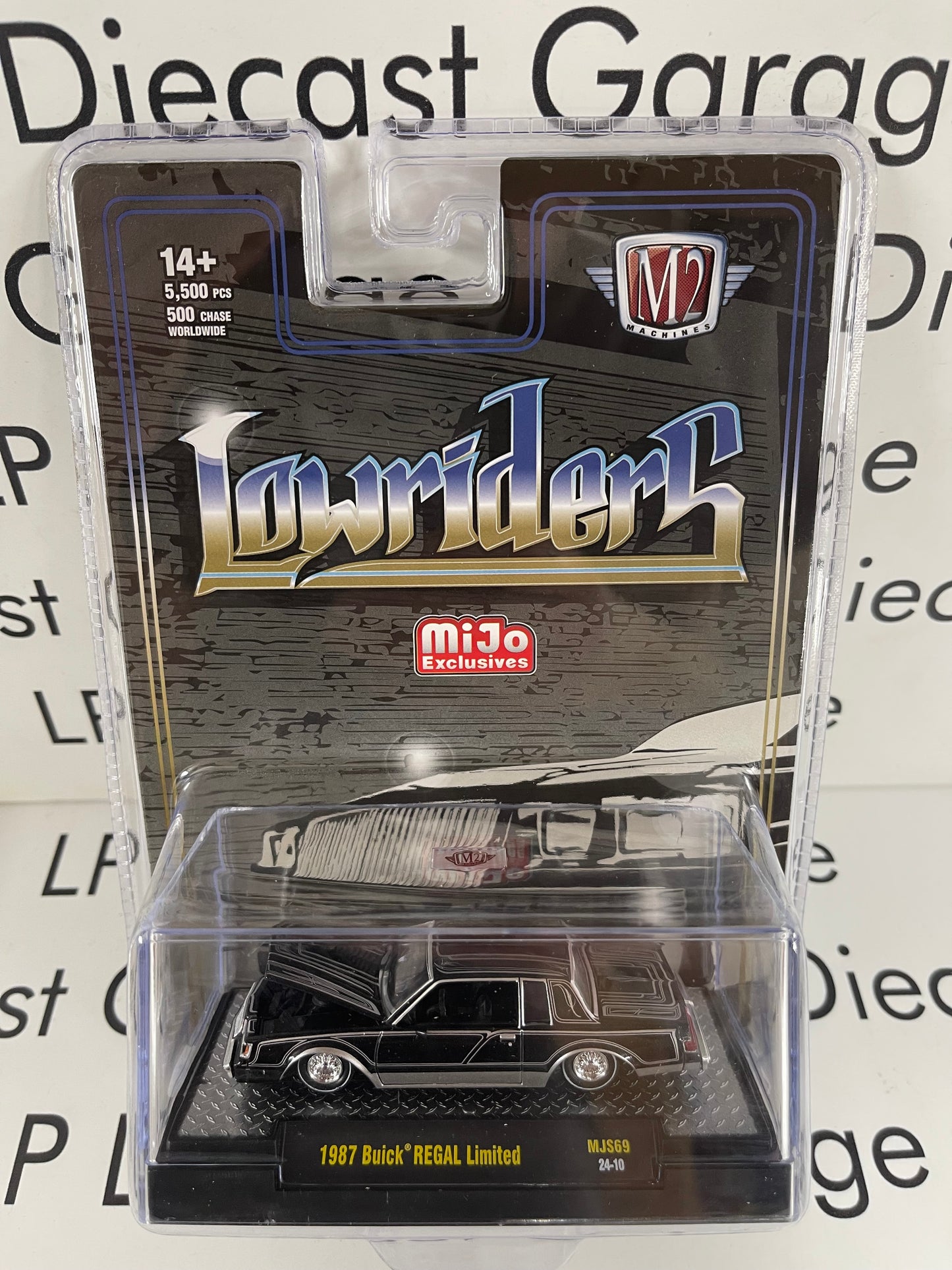 M2 Machines 1987 Buick Regal Limited Lowriders MiJo Exclusive 1:64 Diecast