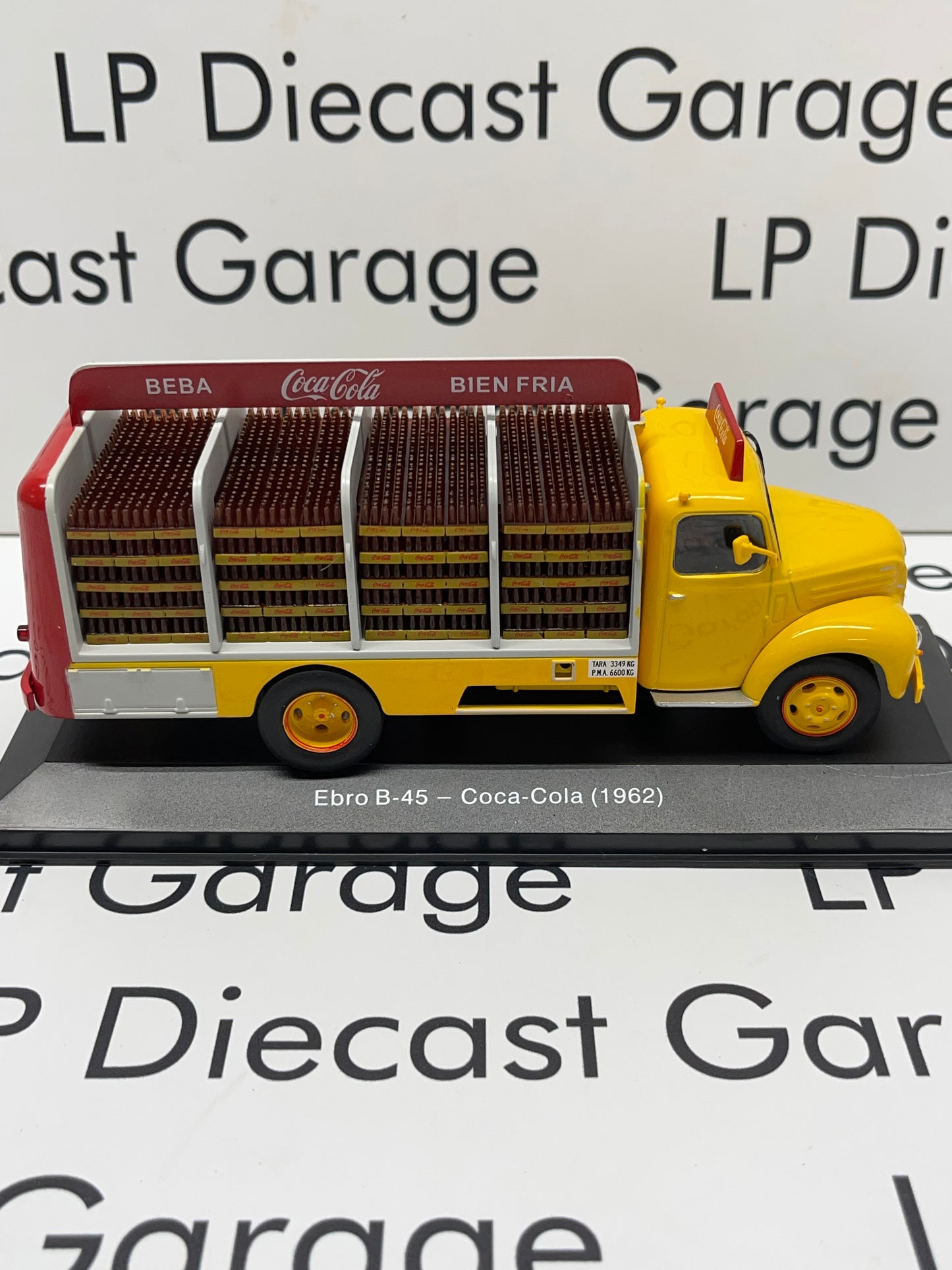 EDICOLA 1962 Ebro B-45 Beverage Truck Vintage Coca Cola 1:43 Scale Diecast