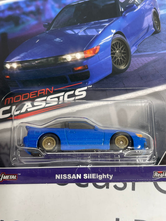 HOT WHEELS Nissan SilEighty Blue 1:64 Diecast Modern Classics