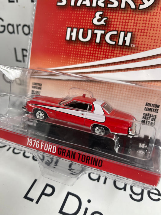 GREENLIGHT 1976 Ford Gran Torino Starsky & Hutch 1:64 Diecast