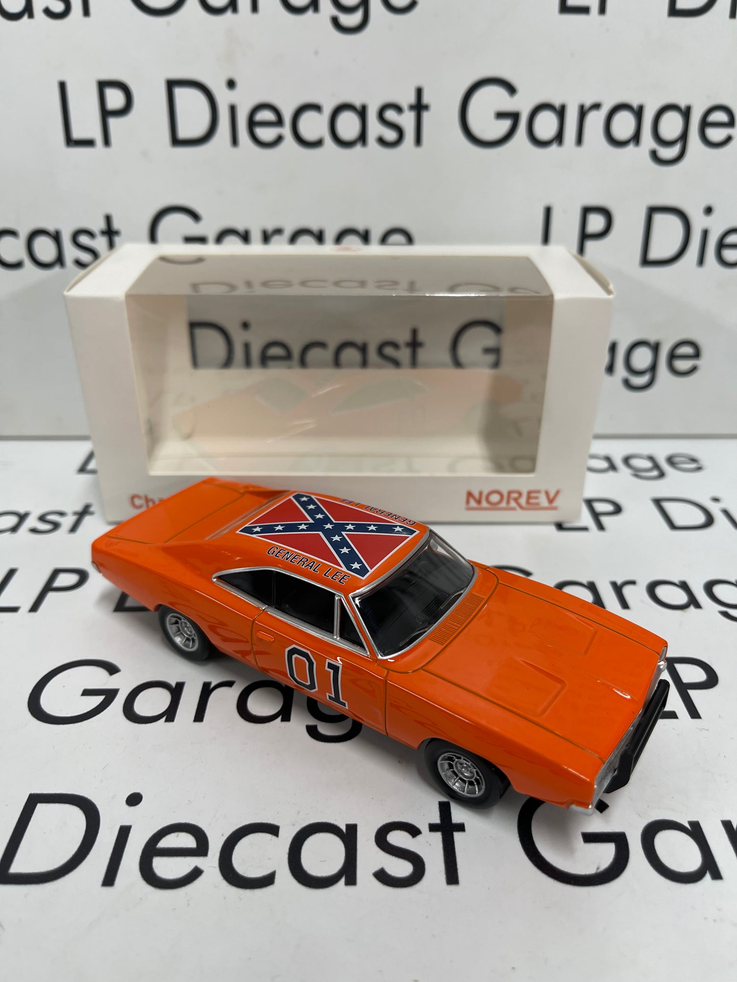 NOREV 1969 Dodge Charger General Lee Dukes of Hazzard 1:43 Diecast