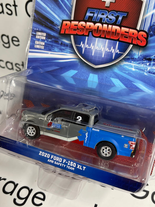 RAW CHASE GREENLIGHT 2020 Ford F-150 XLT AMR Safety Team 1:64 Diecast First Responders