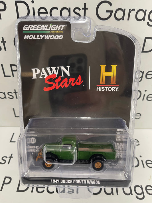 GREENLIGHT 1947 Dodge Power Wagon Pawn Stars TV Series  1:64 Diecast Hollywood