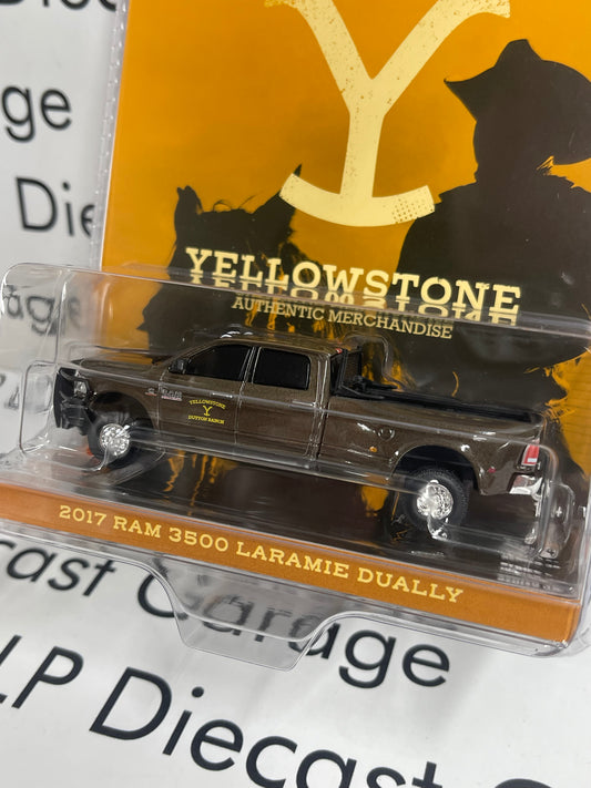 GREENLIGHT 2017 Ram 3500 Laramie Dually Yellowstone 1:64 Diecast