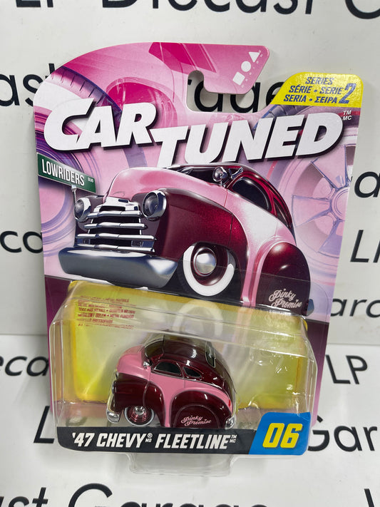 CARTUNED '47 Chevy Fleetline Pink Series 2 1:64 Diecast