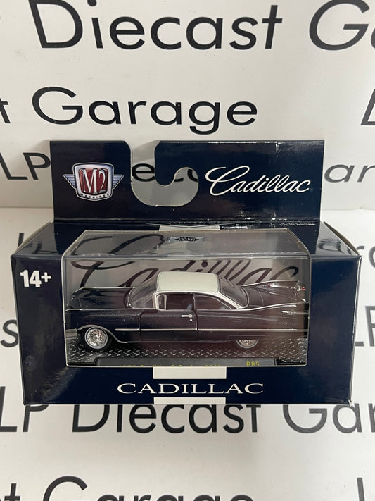 M2 Machines Auto-Thentics 1959 Cadillac Series 62 Dark Blue 1:64 Diecast