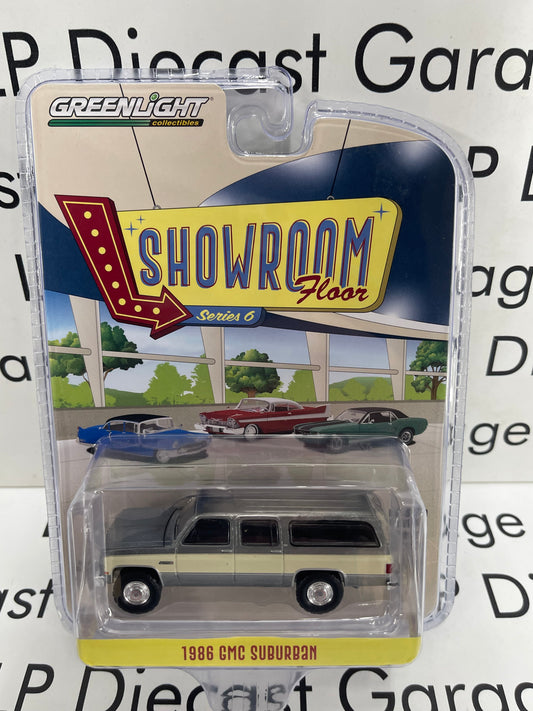 RAW CHASE GREENLIGHT 1986 GMC Suburban Brown 1:64 Diecast Showroom