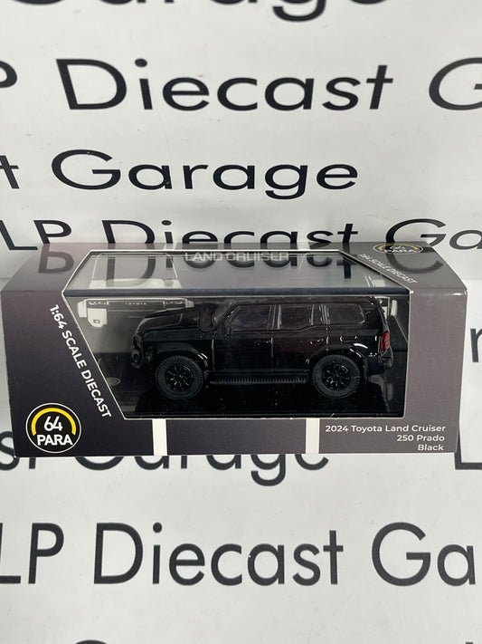 PARAGON MODELS 2024 Toyota Land Cruiser 250 Prado Black 1:64 Diecast