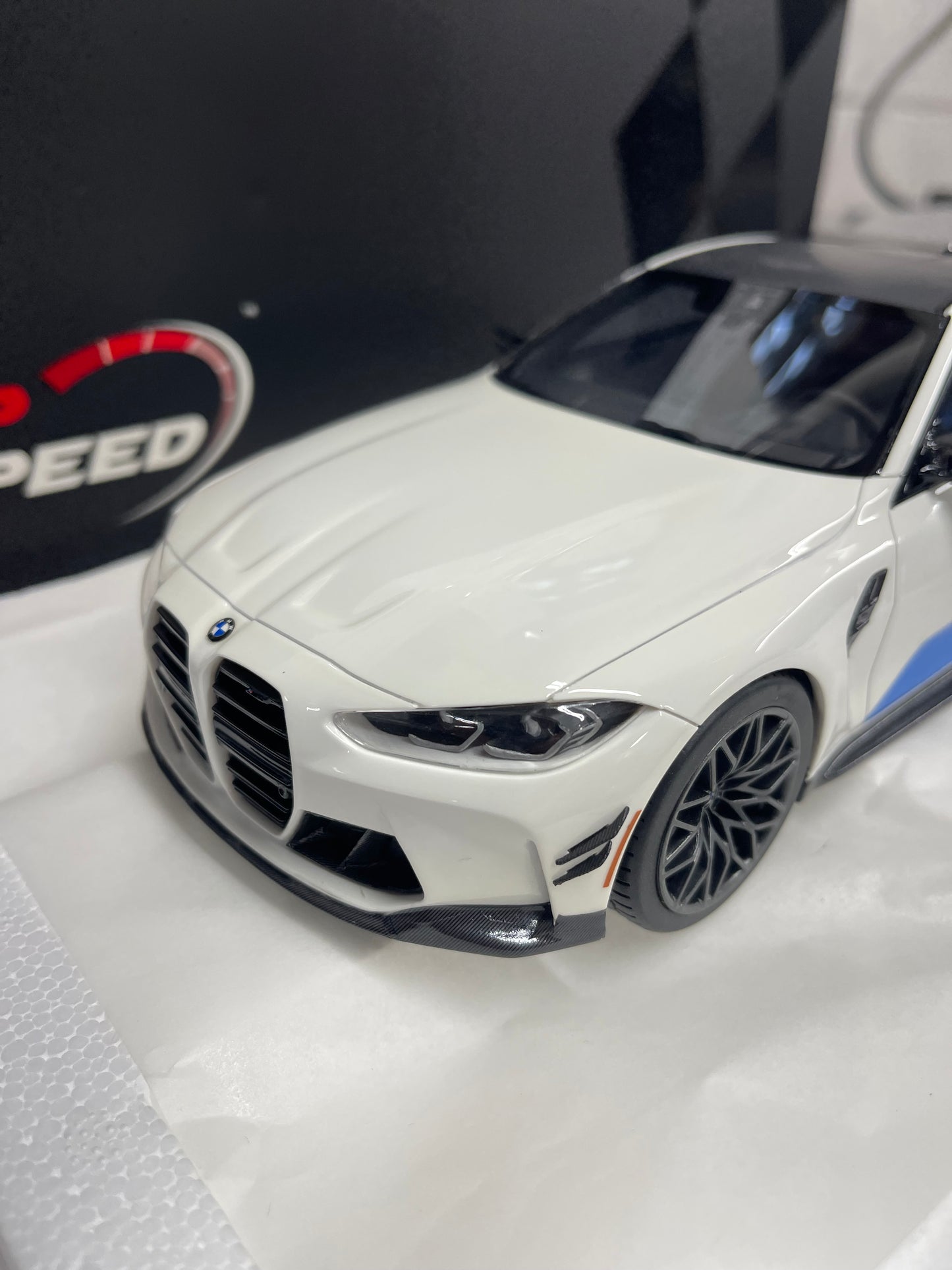 TOP SPEED BMW M4 Performance G82 Alpine White 1:18 Resin NOT Diecast