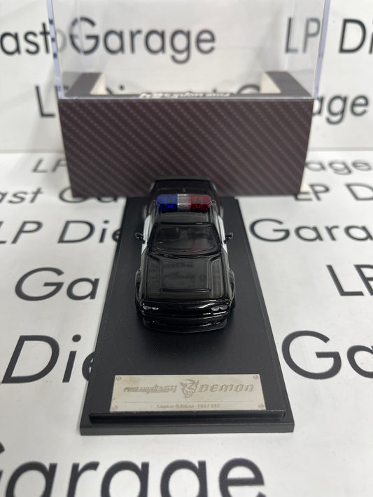 FINE WORKS 64 2018 Dodge Challenger Demon Police Car 1:64 Diecast