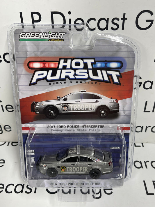 GREENLIGHT 2017 Ford Taurus Police PA Trooper 1:64 Diecast PSP Exclusive