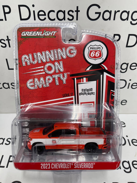 GREENLIGHT 2023 Chevrolet Silverado Phillips 66 1:64 Diecast Running on Empty