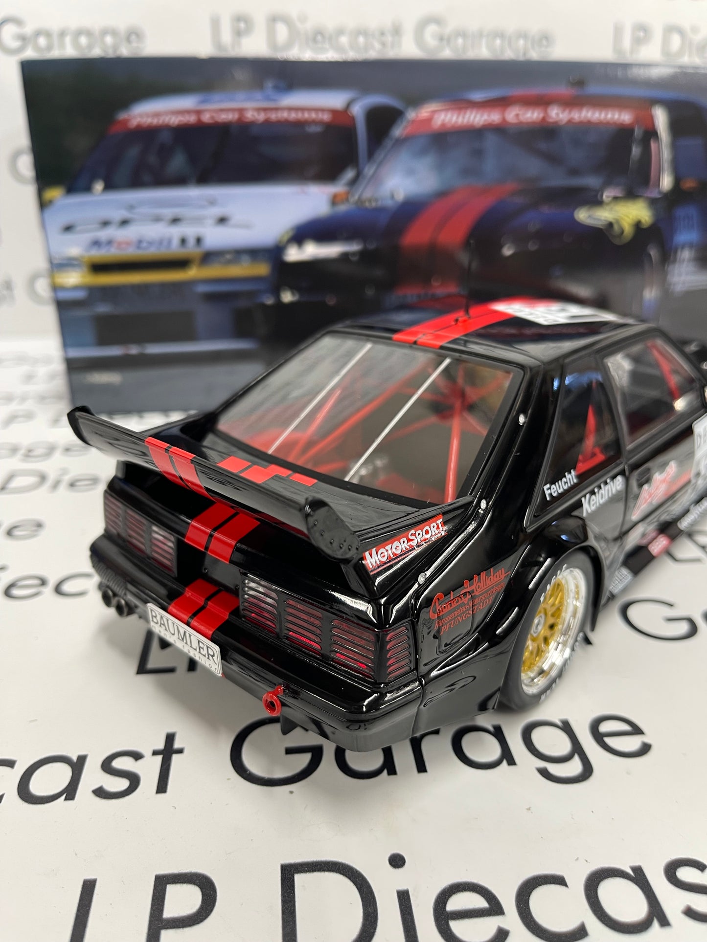 WERK 83 1992 Ford Mustang 5.0 #13 DTM Season 1994 Jurgen Feucht Black/ Red 1:18 Diecast