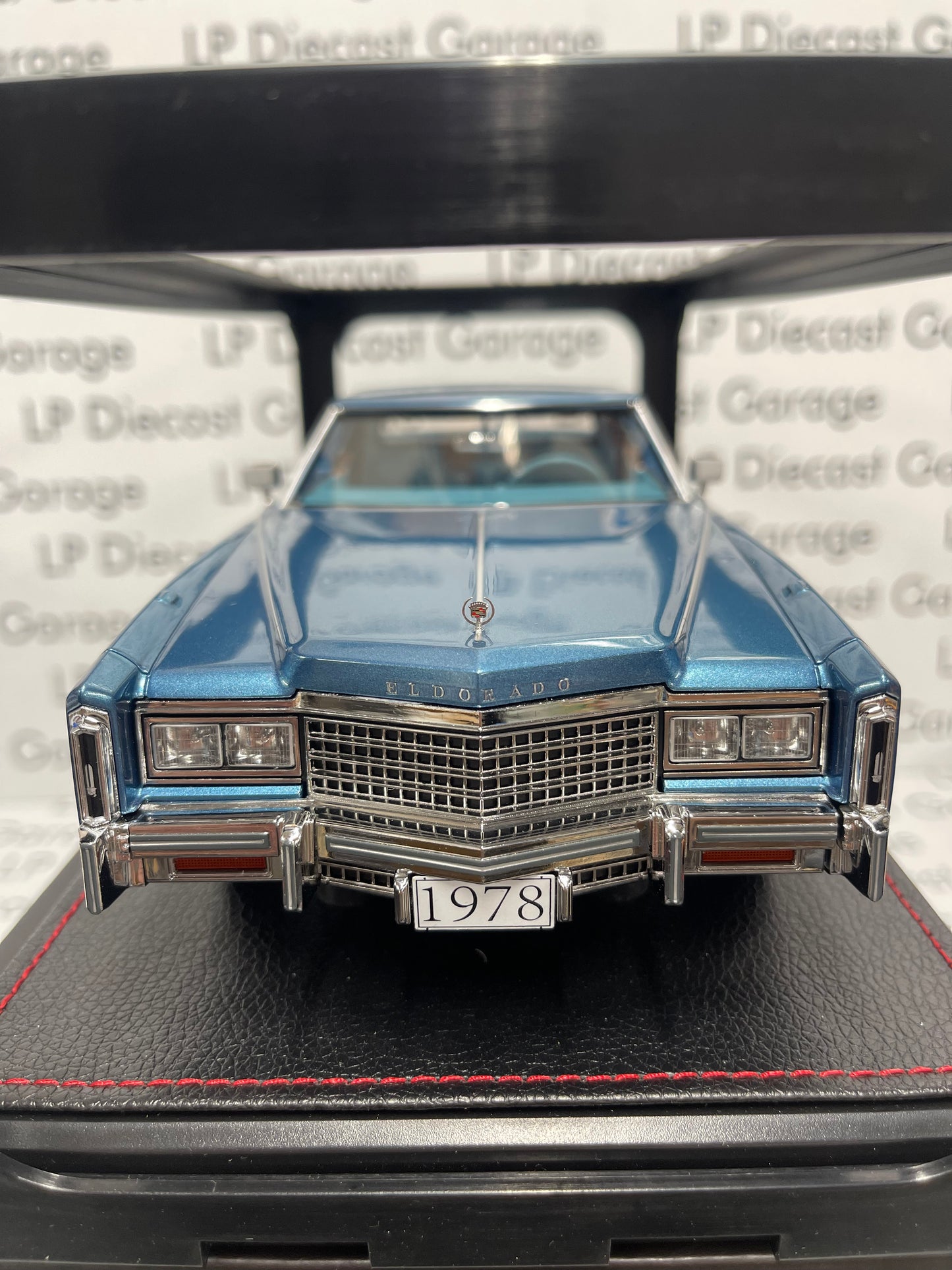 STAMP MODELS 1978 Cadillac Eldorado Biarritz Mediterranean Blue Metallic 1:18 Resin NOT Diecast