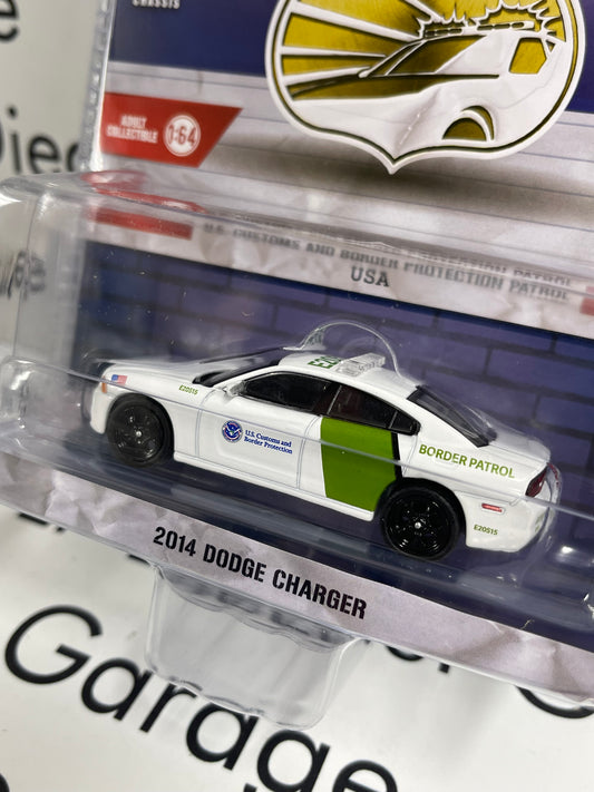 GREENLIGHT 2014 Dodge Charger Border Patrol 1:64 Diecast Hot Pursuit