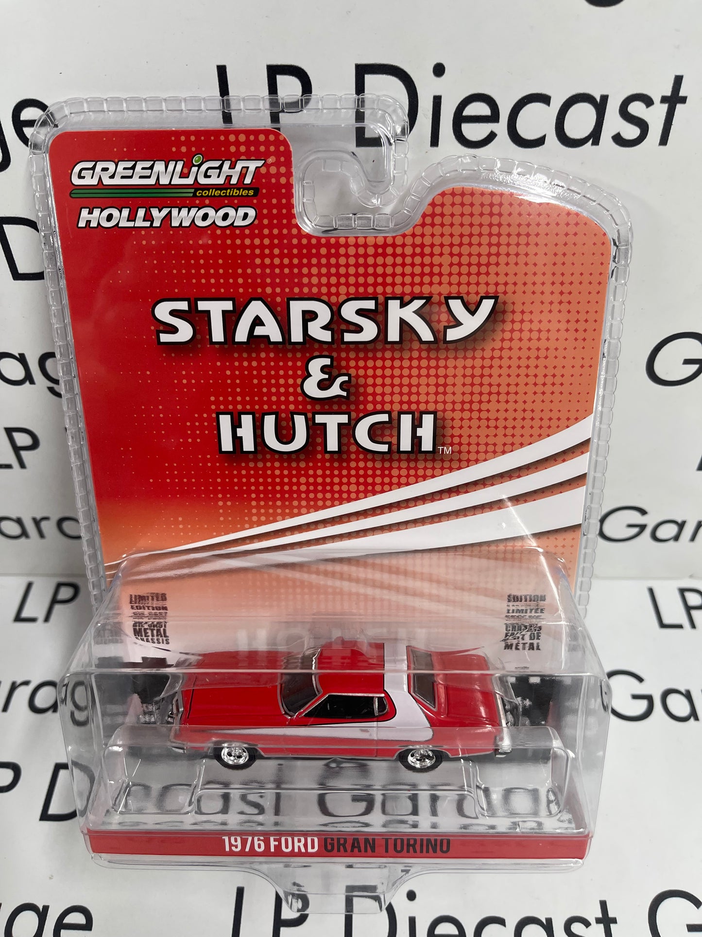 GREENLIGHT 1976 Ford Gran Torino Starsky & Hutch 1:64 Diecast