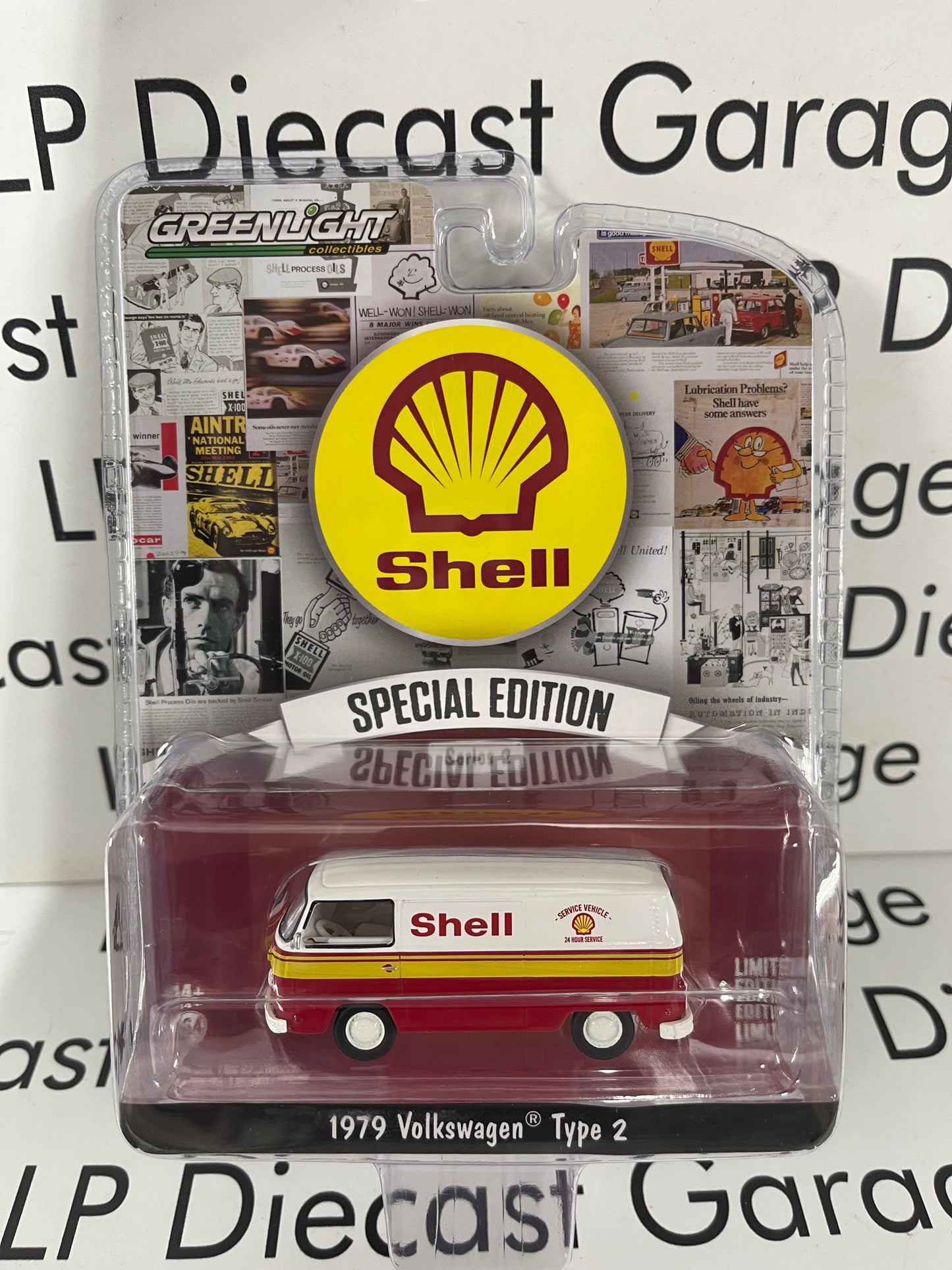 GREENLIGHT 1979 Volkswagen Type 2 Panel Van 1:64 Diecast Shell Special Edition