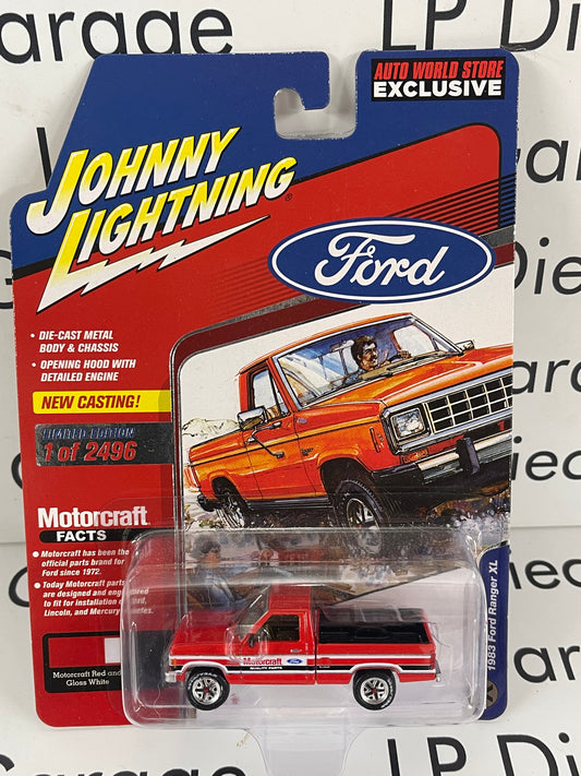 JOHNNY LIGHTNING 1983 Ford Ranger XL Motorcraft AW Exclusive 1:64 Diecast