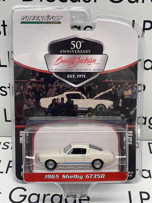 GREENLIGHT Barrett Jackson Series 12 1965 Ford Mustang Shelby GT350 White 1:64 Diecast