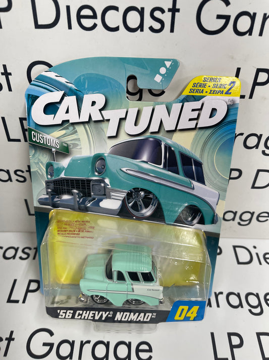 CARTUNED '56 Chevy Nomad Teal Series 2 1:64 Diecast