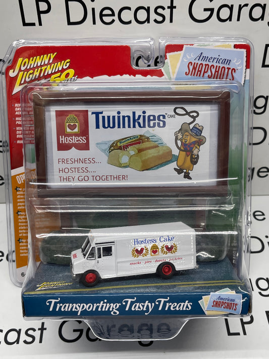 JOHNNY LIGHTNING GMC Step Van Hostess Twinkies Truck Billboard 1:64 Diecast