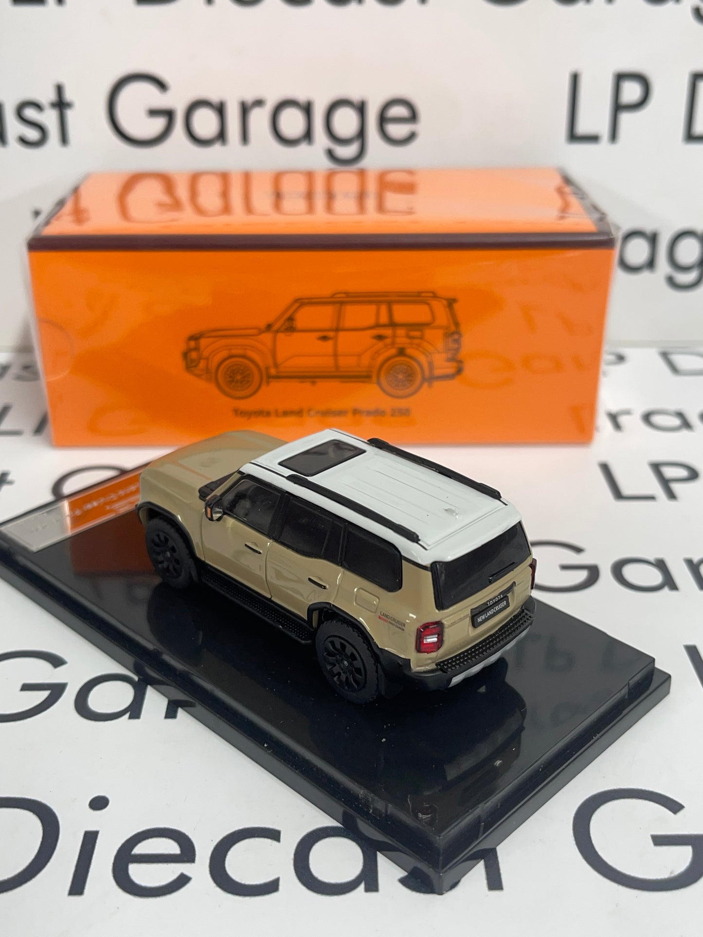 GCD 2024 Toyota Land Cruiser First Edition Tan LHD 1:64 Diecast