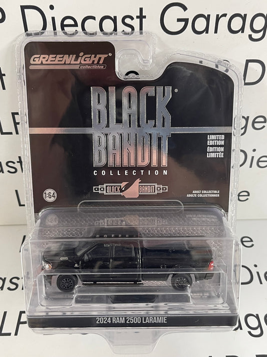 GREENLIGHT 2024 Ram 2500 Laramie Black Bandit Series 1:64 Diecast