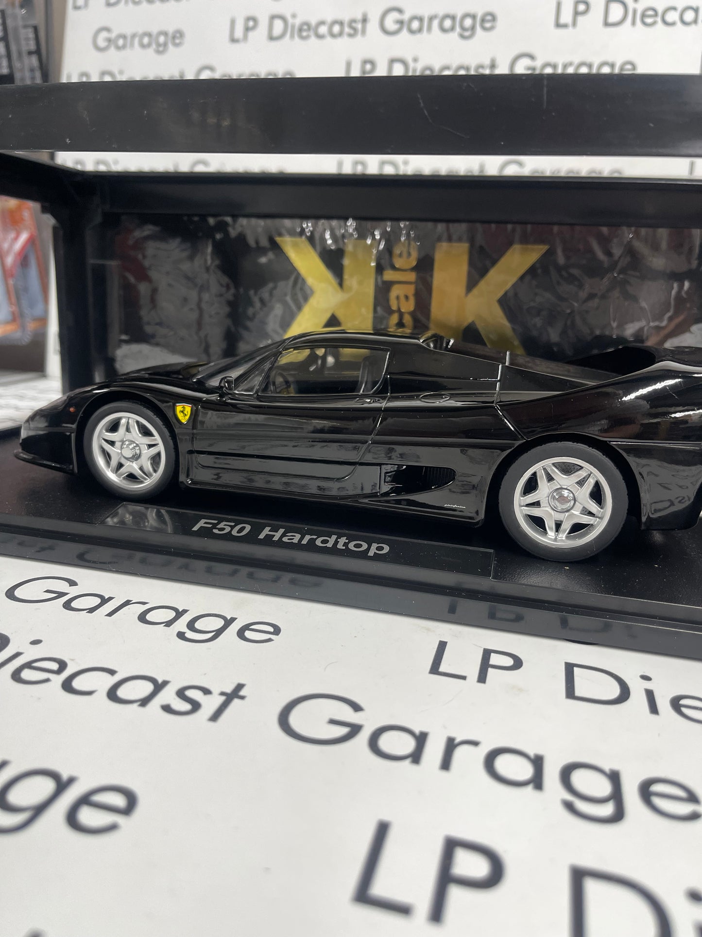 KK Scale 1995 Ferrari F50 Hardtop Black 1:18 Diecast