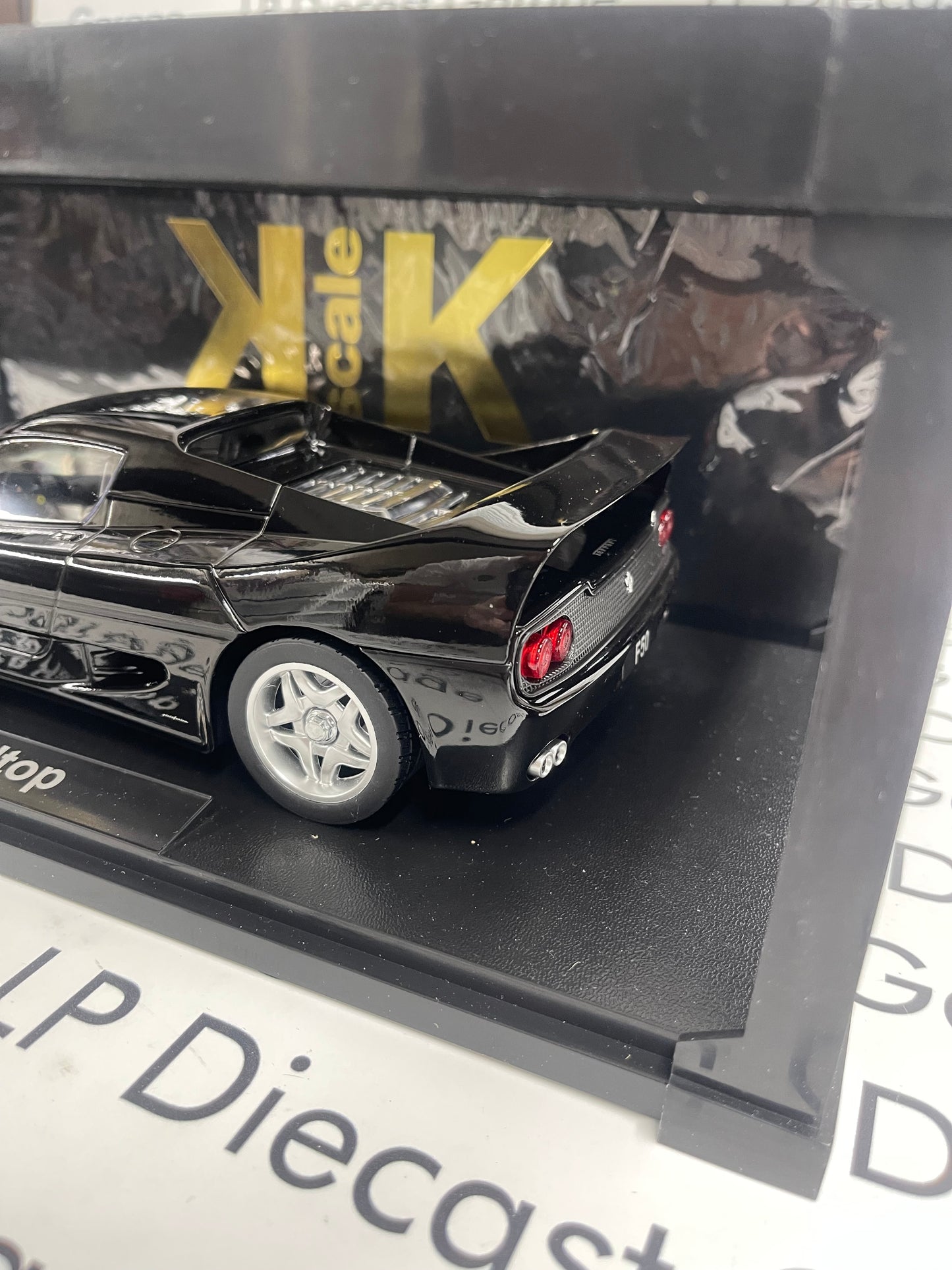 KK Scale 1995 Ferrari F50 Hardtop Black 1:18 Diecast