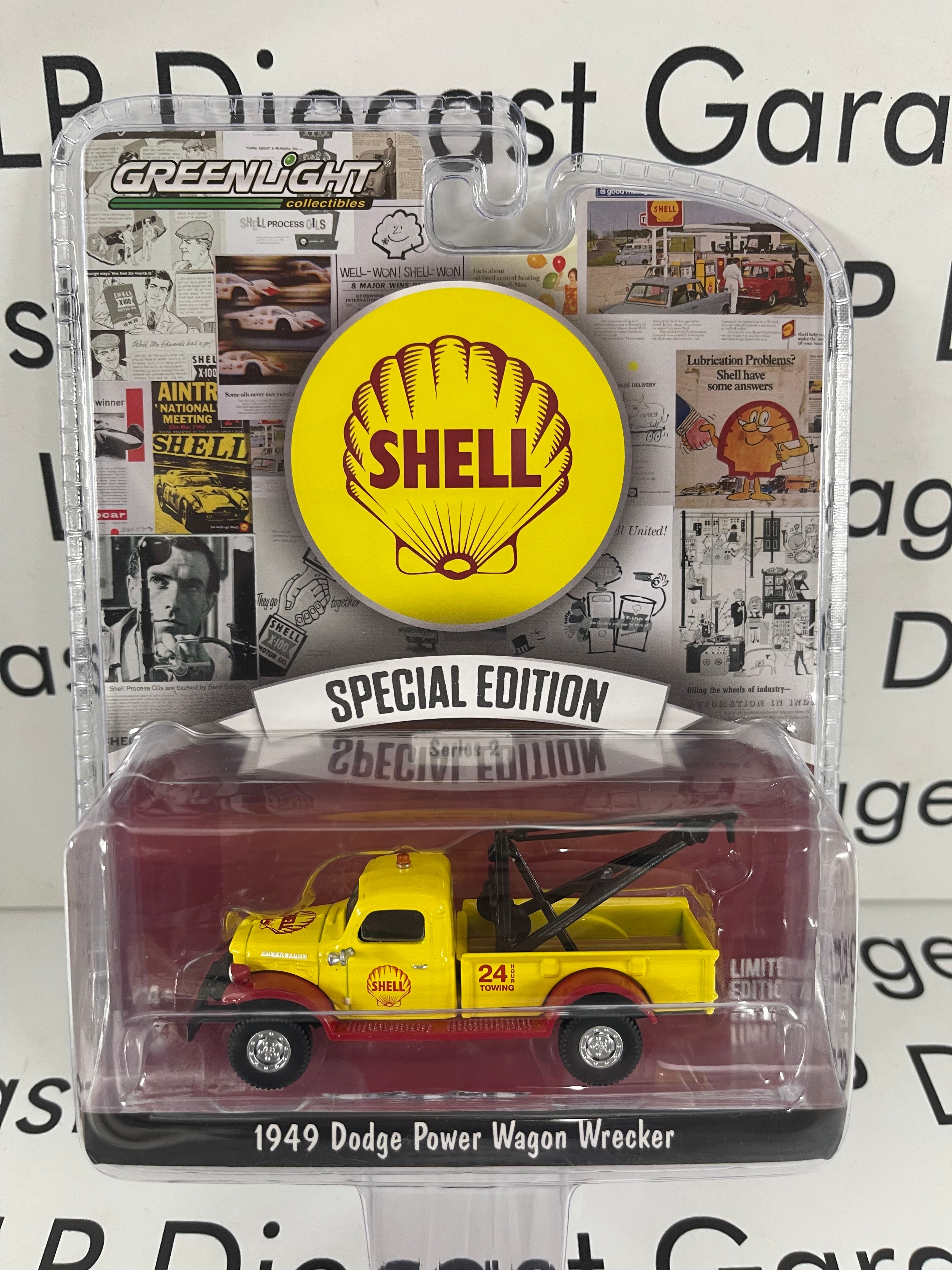 Greenlight 1949 Dodge Power Wagon Wrecker Tow Truck Shell Special Edit 