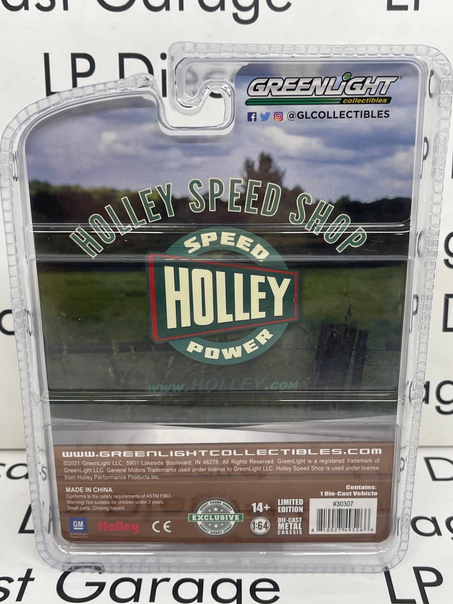 GREEN MACHINE CHASE GREENLIGHT 1967 Chevrolet C10 Holley Speed Shop 1:64 Diecast Hobby Exclusive