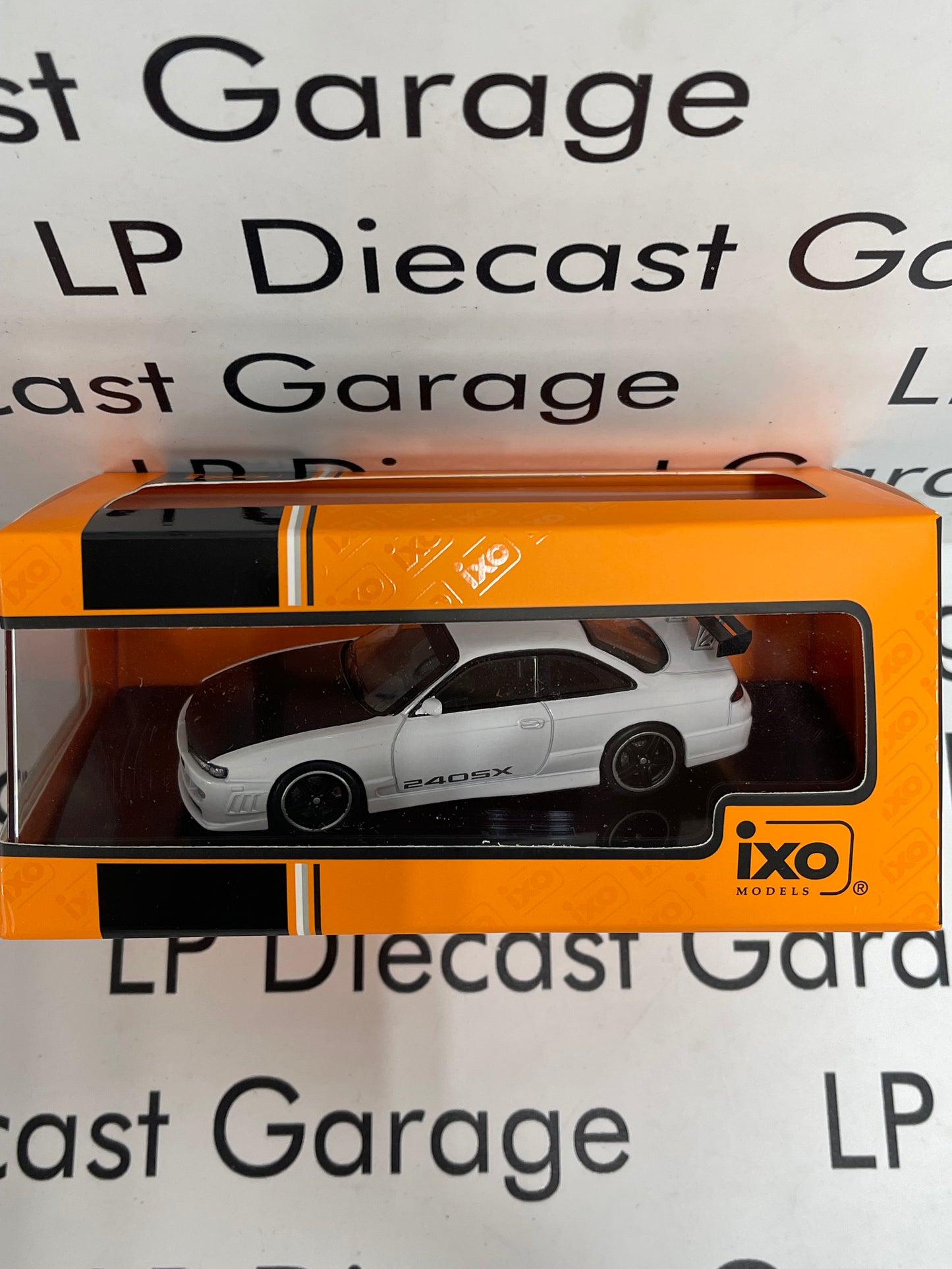 IXO Models 1997 Nissan 240SX (S14) White 1:43 Scale Diecast