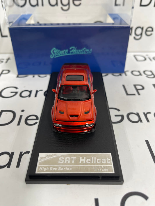 STANCE HUNTERS 2023 Dodge Challenger SRT Hellcat Sinnamon Stick 1:64 Diecast