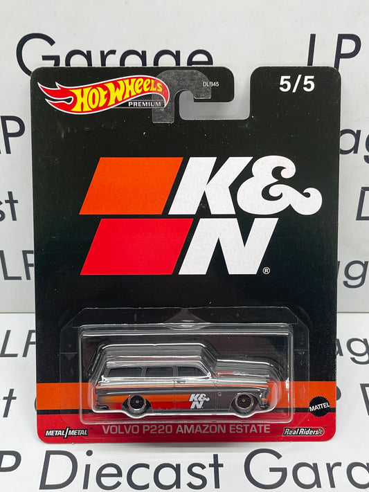 HOT WHEELS 5/5 Volvo P220 Amazon Estate K&N Filters Premium 1:64 Diecast