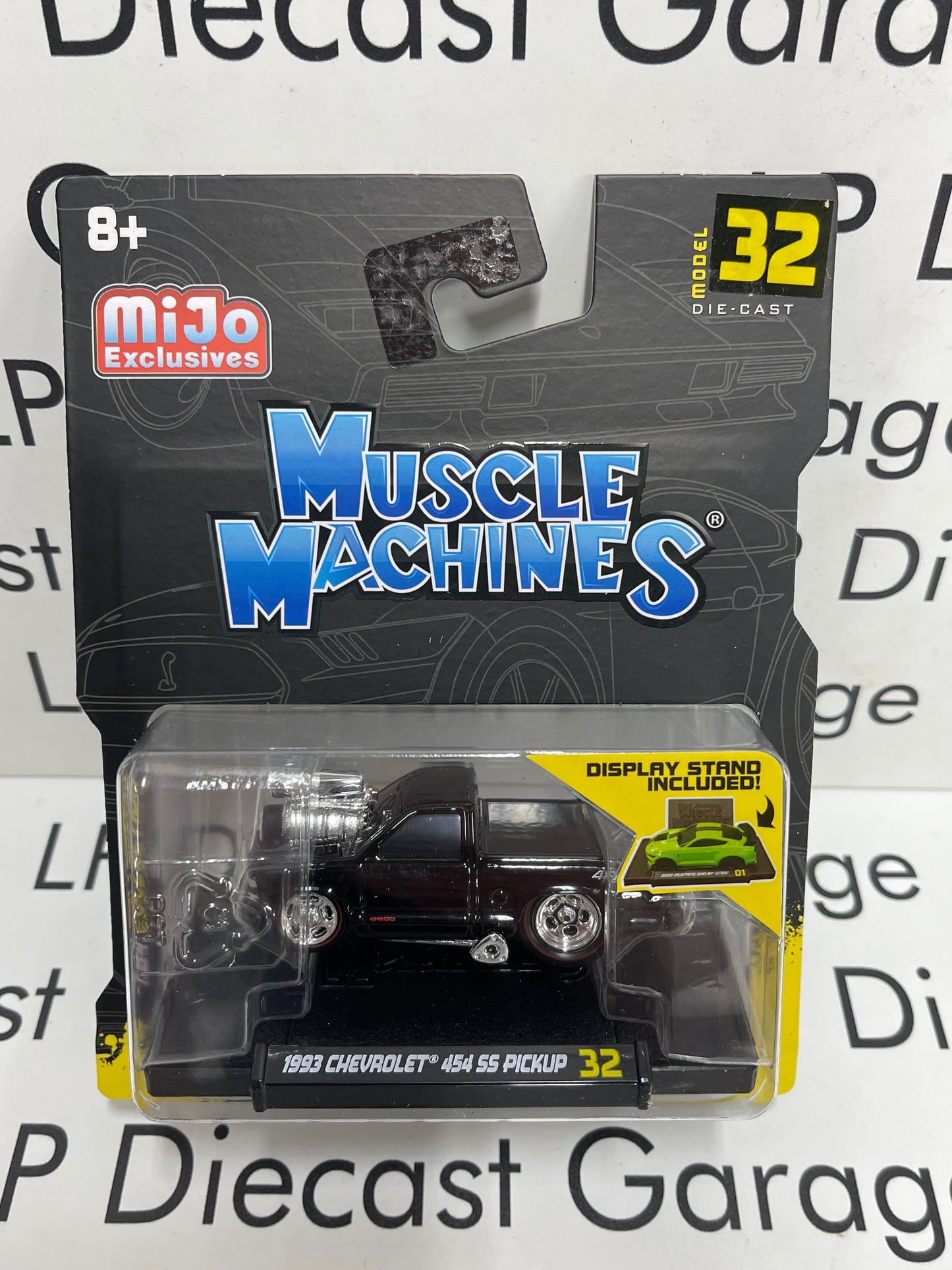 MAISTO Muscle Machines 1993 Chevrolet 454 SS Pick Up Truck MiJo Exclusive 1:64 Diecast