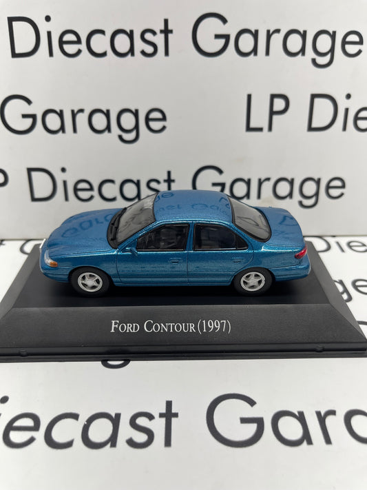 EDICOLA 1997 Ford Contour 4 Door Blue Sedan Car 1:43 Diecast