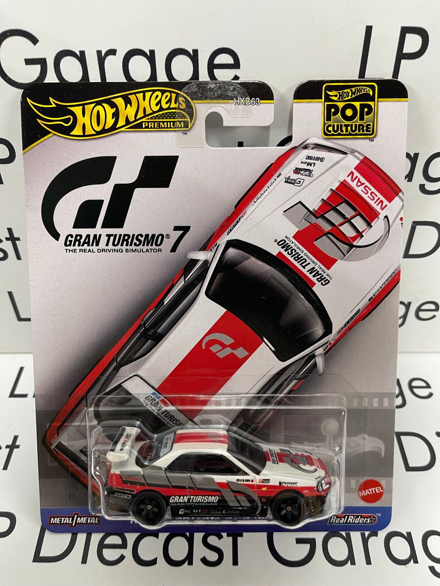 HOT WHEELS Nissan Skyline GT-R BNR34 Gran Turismo 7 Pop Culture 1:64 Diecast