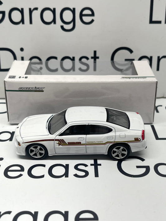 GREENLIGHT 2008 Dodge Charger Frederick County Sheriff Virginia Slick Top Police Car 1:64 Diecast