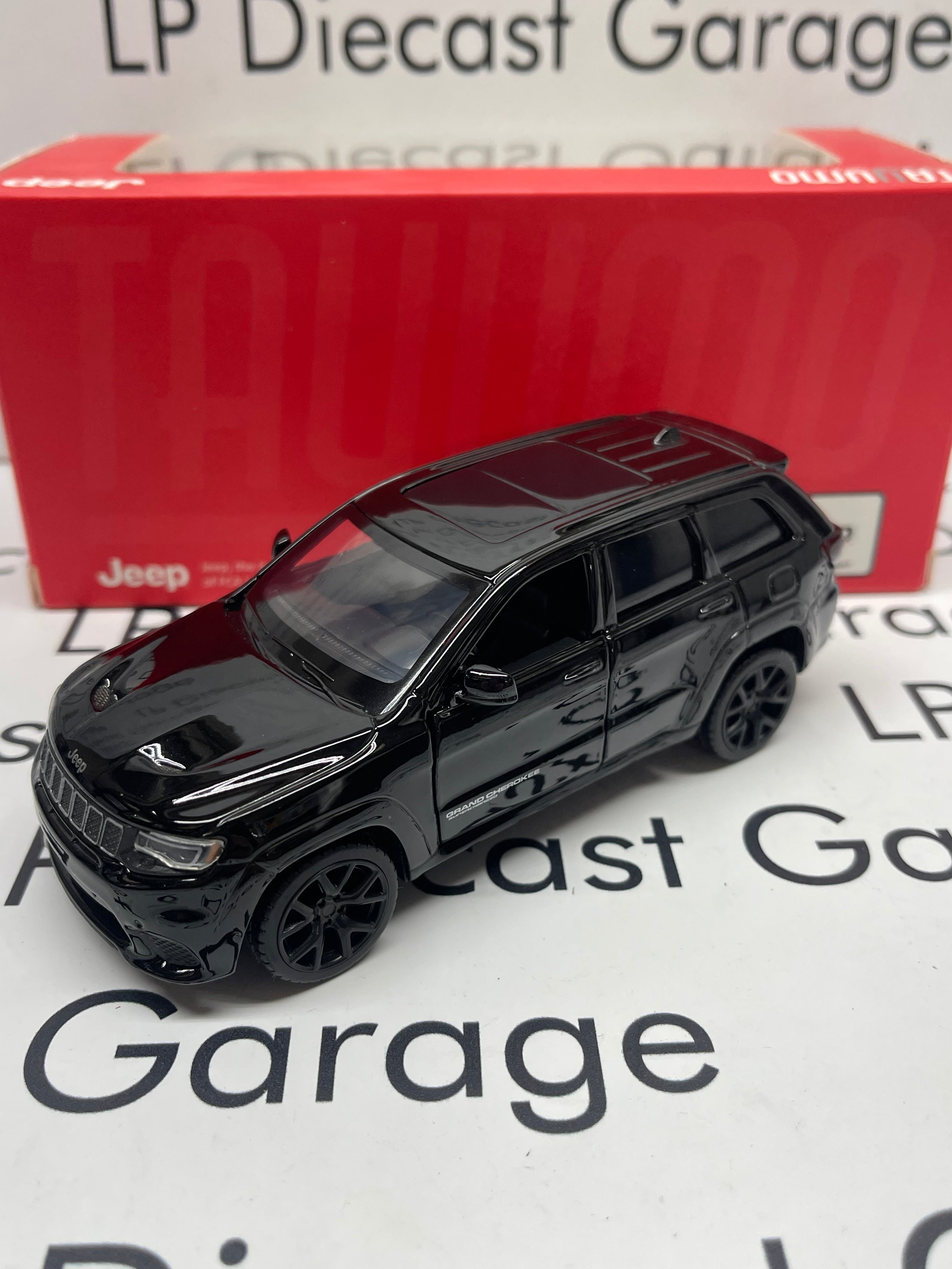 TAYUMO 2020 Jeep Cherokee Trackhawk Black 1:36 Scale Diecast – LP ...