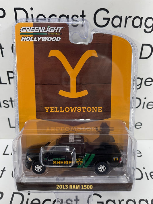 GREENLIGHT 2013 Ram 1500 County Sheriff Yellowstone 1:64 Diecast Hollywood