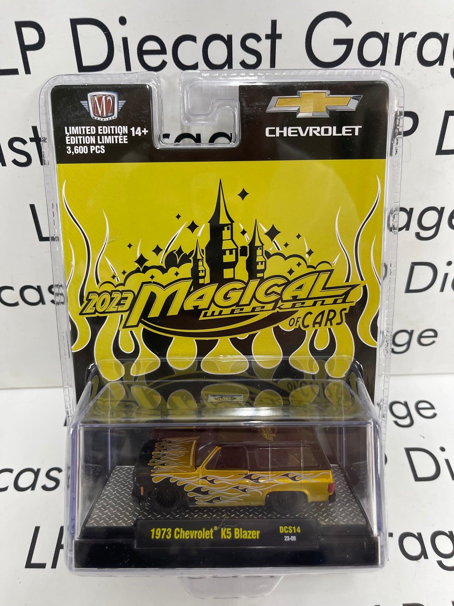 M2 Machines 1973 Chevrolet K5 Blazer Magical Weekend of Cars 2023 1:64 Diecast