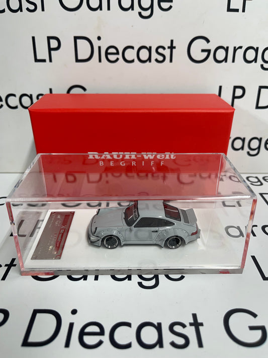 XXE-Models Porsche 964 RWB BeGriff Cement Gray Resin Model Rauh-Welt 1:64 NOT Diecast