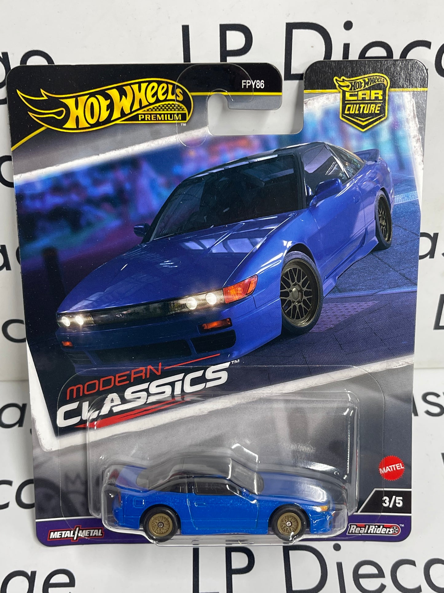 HOT WHEELS Nissan SilEighty Blue 1:64 Diecast Modern Classics