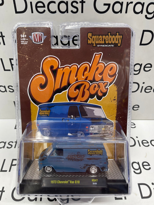 M2 Machines 1973 Chevrolet Van G10 Smoke Box Squarebody Syndicate 1:64 Diecast