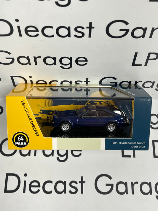 PARAGON MODELS 1984 Toyota Celica Supra Dark Blue 1:64 Diecast